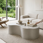Echo Metal Coffee Table - White