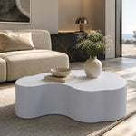 Echo Metal Coffee Table - White