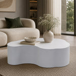 Echo Metal Coffee Table - White