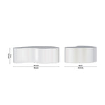 Echo Metal Coffee Table - White