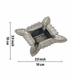 Pack Of 2 Aluminium Diyas For Pooja And Gift