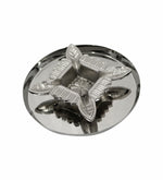 Aluminium Diya With Plate For Pooja And Gift