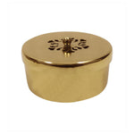 Aluminium Diya With Kumkum Box And Plate For Pooja And Gift