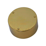 Aluminium Diya With Kumkum Box And Plate For Pooja And Gift