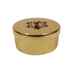 Aluminium Diya With Kumkum Box And Plate For Pooja And Gift