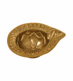 Aluminium Diya With Plate For Pooja And Gift