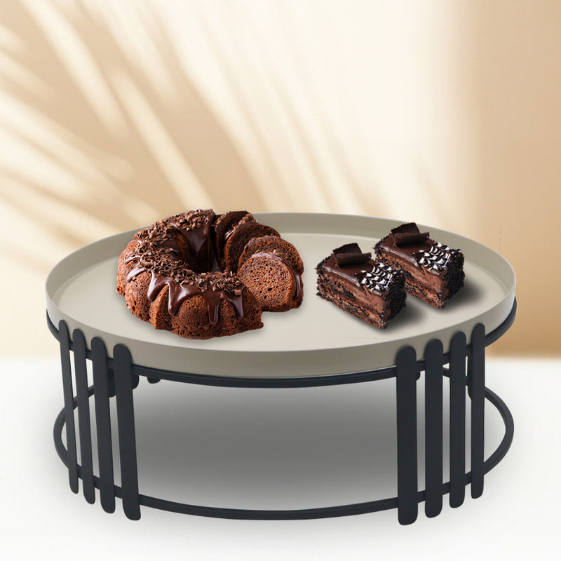 Metal Cake Stand - Gold