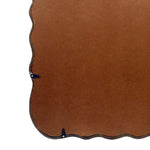 Wall Mirror With Metal Frame - Brown