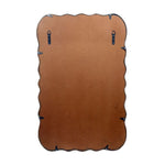 Wall Mirror With Metal Frame - Brown