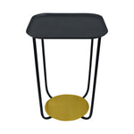 Alvik Metal Side Table - Black