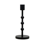 Metal Candle Holder - Black