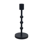Metal Candle Holder - Black