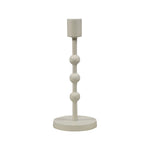 Metal Candle Holder - Ivory