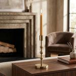 Metal Candle Holder - Gold