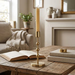 Metal Candle Holder - Gold
