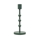 Metal Candle Holder -  Green