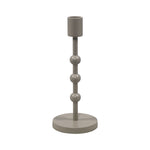 Metal Candle Holder - Grey