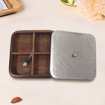 Spice Box/ Masala Box with Metal Lid