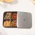 Spice Box/ Masala Box with Metal Lid