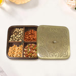 Spice Box/ Masala Box with Metal Lid