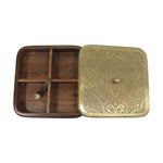 Spice Box/ Masala Box with Metal Lid