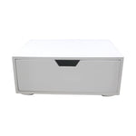 Alva Wooden Night Stand - White