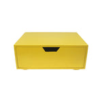 Alva Wooden Night Stand - Yellow