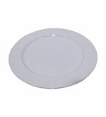 Metal Charger Plate, Set Of 4 - White