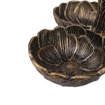 Metal Serving Bowl Set - Brass Antique