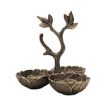 Metal Serving Bowl Set - Brass Antique