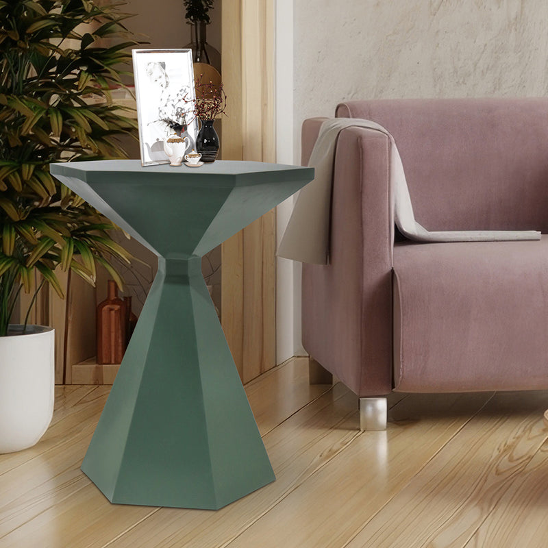 Zorin Metal Side Table - Green