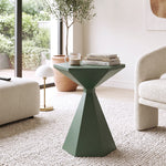 Zorin Metal Side Table - Green