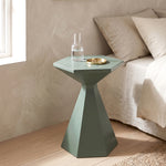 Zorin Metal Side Table - Green