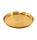 Tash Metal Planter, Large - Gold