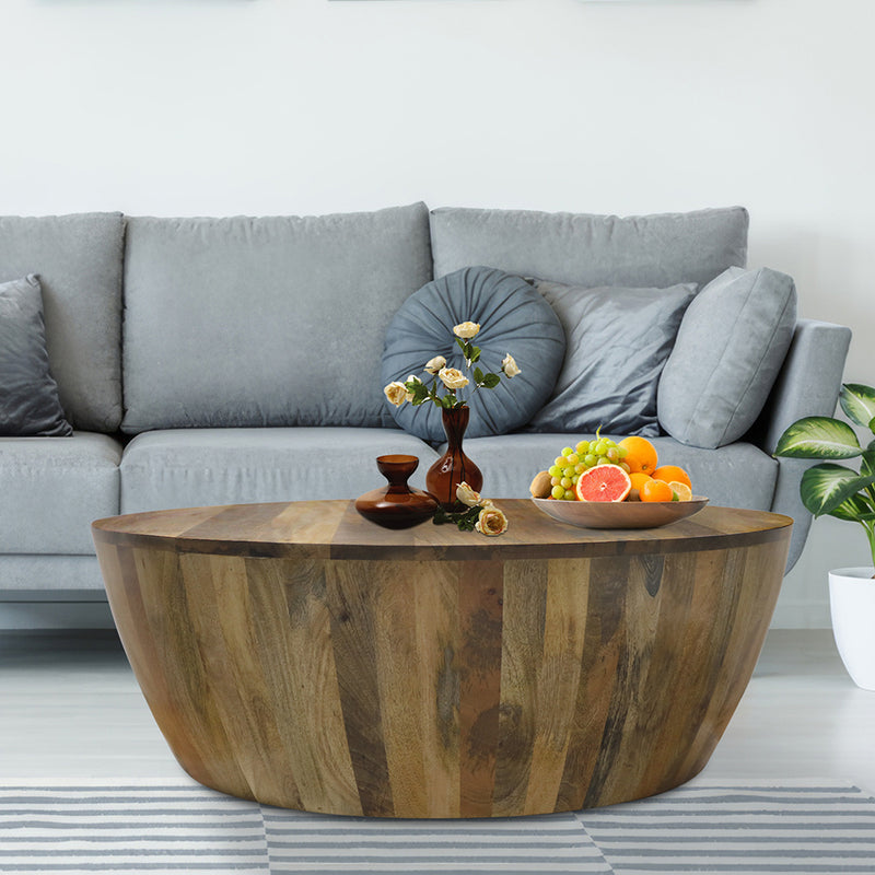 Zenn Wooden Coffee Table, Large - Natural