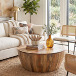 Zenn Wooden Coffee Table, Large - Natural
