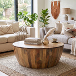 Zenn Wooden Coffee Table, Large - Natural