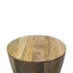 Zenn Solid Wood Side Table - Natural