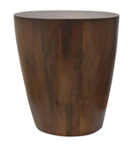 Zenn Solid Wood Side Table - Walnut