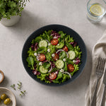 Husk Metal Serving Bowl - Black