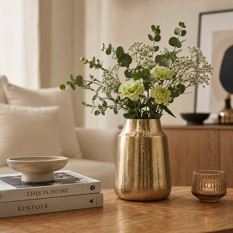 Metal Vase - Gold