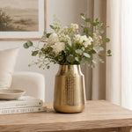 Metal Vase - Gold