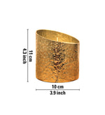 Metal Tealight Holder - Gold