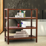 Wooden storage kitchen rack