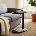 Moden Wooden Laptop Table - Black