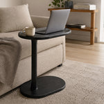 Moden Wooden Laptop Table - Black