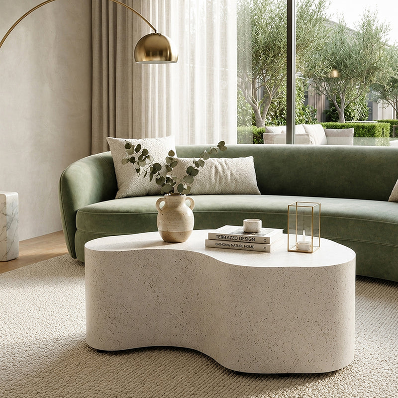 Echo Metal Coffee Table - Gold