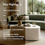 Echo Metal Coffee Table - Gold