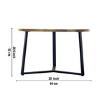 Trexo Wooden Coffee Table - Natural