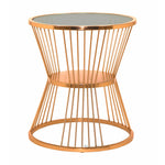 Sora Metal Nesting Table - Gold